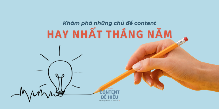 Các gợi ý content bán hàng hiệu quả trong tháng Năm