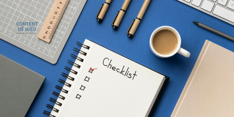 cách viết content hay với checklist ngữ văn